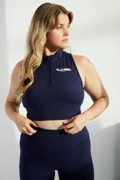FILA FILA X TALA SKINLUXE Zip-Up Crop Top -Cheap US Modern Apparel Store 211022 TALA Fila Ecom 42 0005