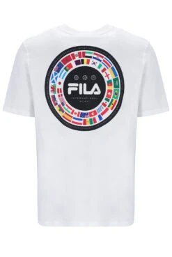 FILA Aaron Graphic Short Sleeved Tee -Cheap US Modern Apparel Store AARON F22MF001 100 02
