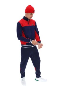 FILA Alfonso Zipped Track Jacket -Cheap US Modern Apparel Store ALFONSO FW23MH015 410 10