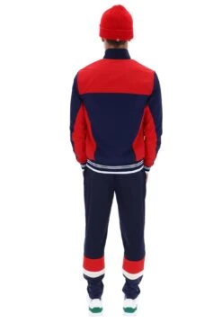 FILA Alfonso Zipped Track Jacket -Cheap US Modern Apparel Store ALFONSO FW23MH015 410 20