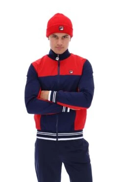FILA Alfonso Zipped Track Jacket -Cheap US Modern Apparel Store ALFONSO FW23MH015 410 23