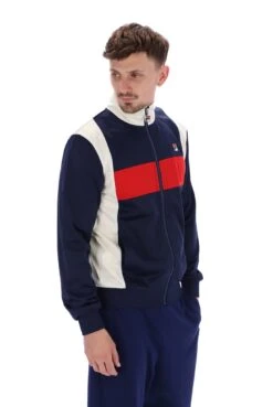 FILA Andre Colour Blocked Track Jacket -Cheap US Modern Apparel Store ANDRE FW23MH021 410 34