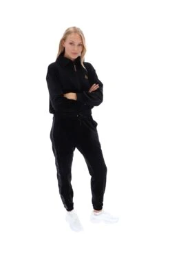 FILA Apulia Dropped High Neck Velour Sweater -Cheap US Modern Apparel Store APULIA FW23WS071 000 15