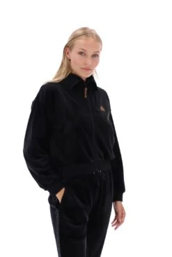 FILA Apulia Dropped High Neck Velour Sweater -Cheap US Modern Apparel Store APULIA FW23WS071 000 30