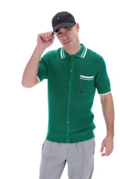 FILA Ascari Waffle Knitted Polo