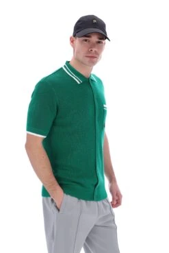 FILA Ascari Waffle Knitted Polo -Cheap US Modern Apparel Store ASCARI S23MG003 534 JARNO S23MG013 079 24