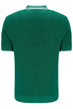 FILA Ascari Waffle Knitted Polo -Cheap US Modern Apparel Store ASCARI S23MG003 534 02