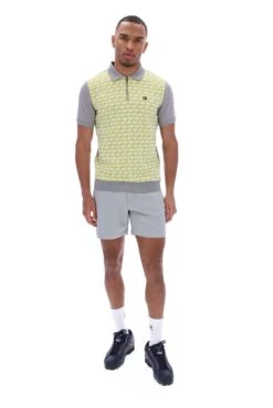 FILA Axel Geo Jacqaurd Polo -Cheap US Modern Apparel Store AXEL SS24MG004 363 01 416f6536 7b2c 420c aeb8 01654dc5d2a8