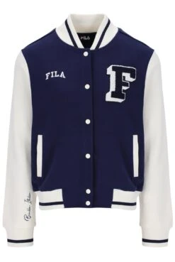 FILA Batesville Fleece Varsity Jacket 12 FILA Batesville Fleece Varsity Jacket -Cheap US Modern Apparel Store BATESVILLE FW23WS050 254 01