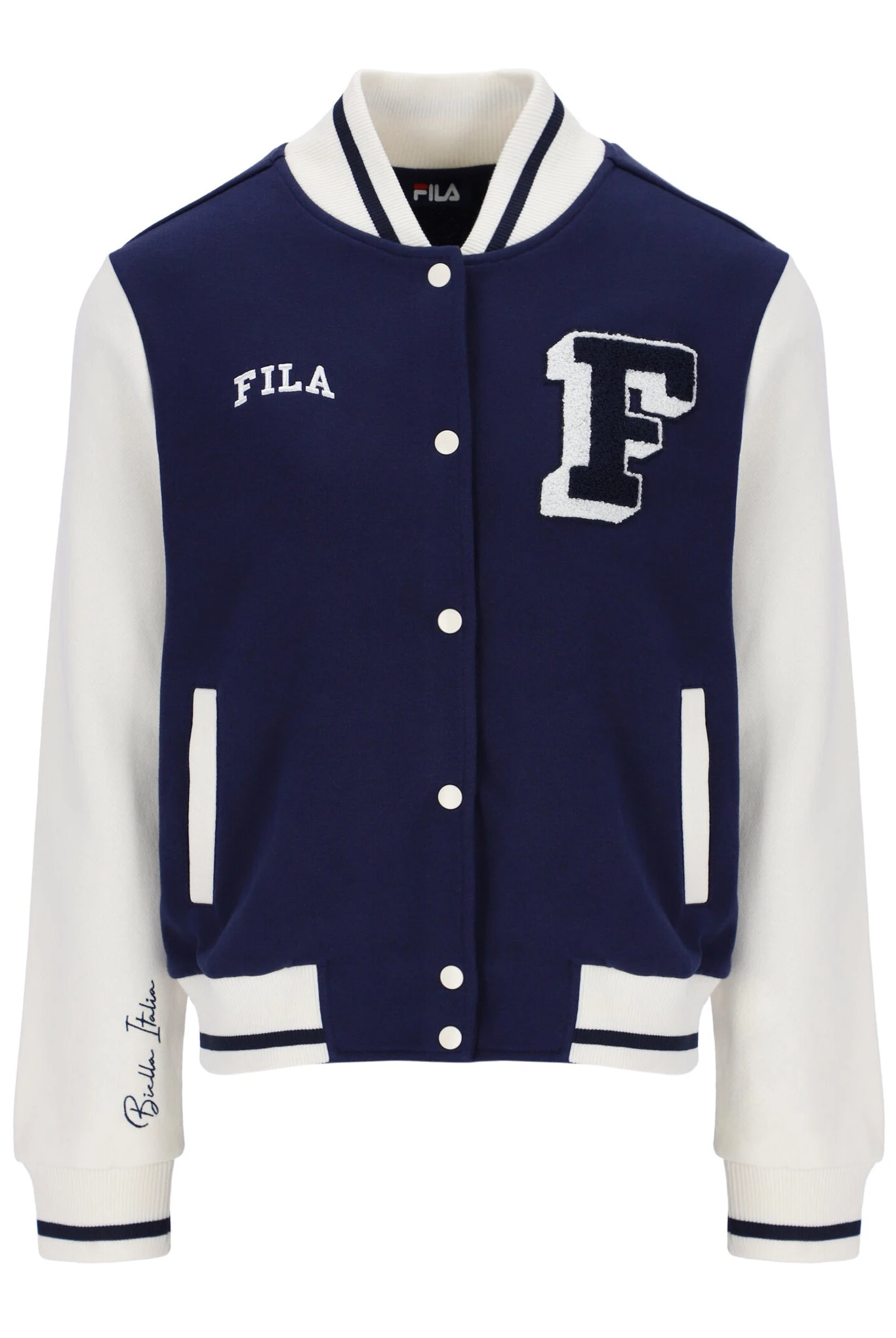 FILA Batesville Fleece Varsity Jacket 3 FILA Batesville Fleece Varsity Jacket - Image 3