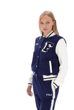 FILA Batesville Fleece Varsity Jacket 13 FILA Batesville Fleece Varsity Jacket -Cheap US Modern Apparel Store BATESVILLE FW23WS050 254 35