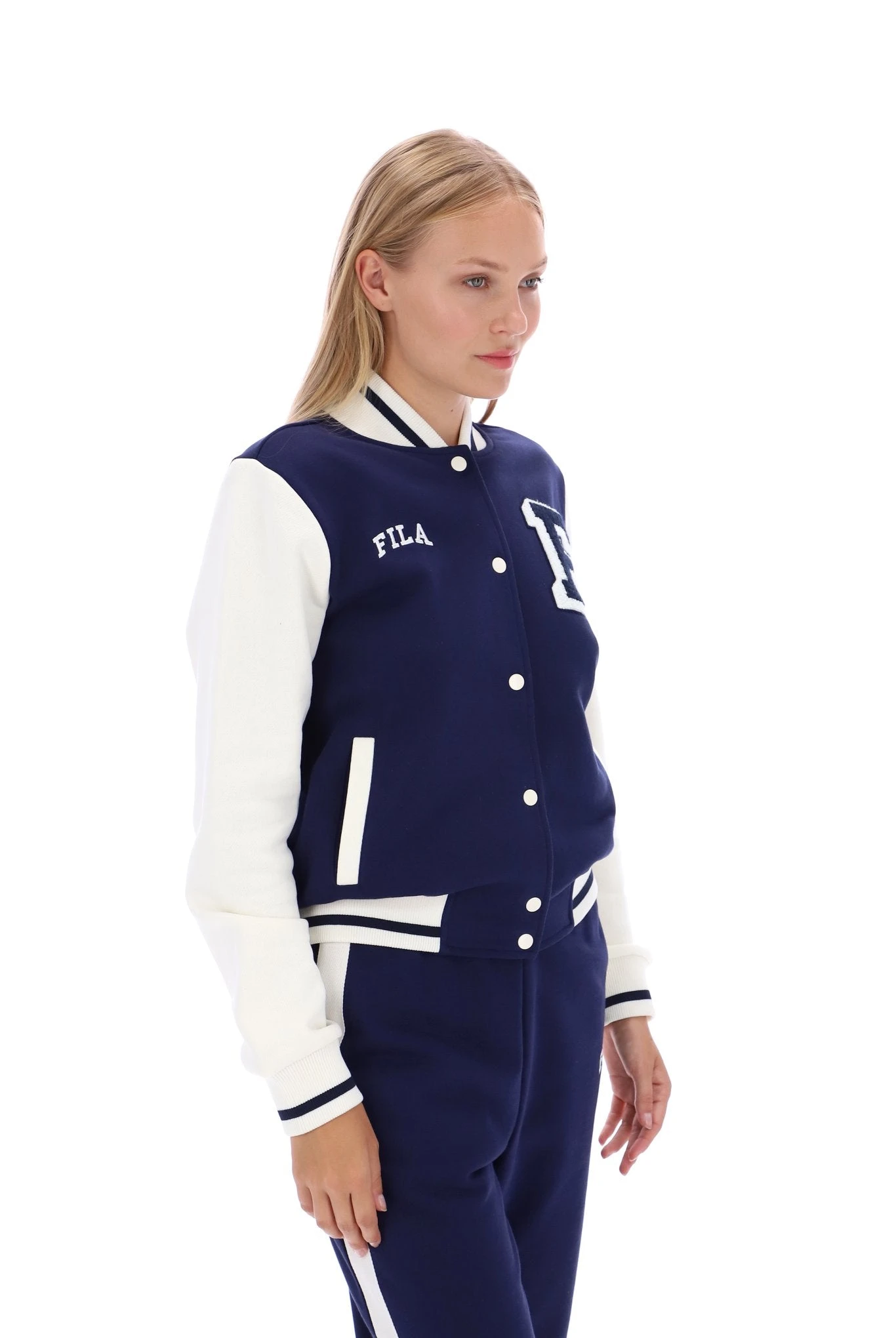 FILA Batesville Fleece Varsity Jacket 9 FILA Batesville Fleece Varsity Jacket - Image 9