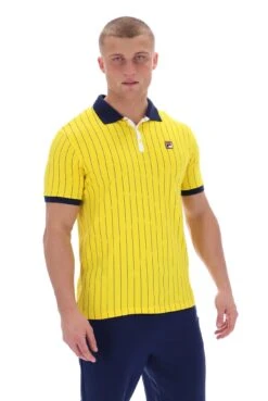 FILA BB1 Classic Vintage Striped Polo