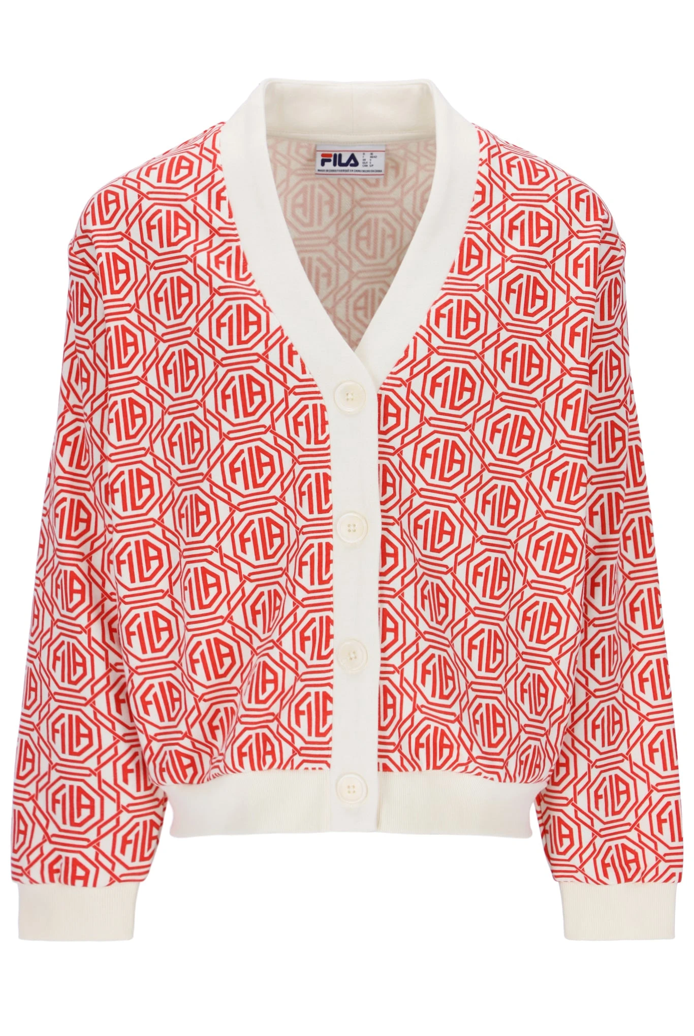 FILA Birch Oversized Cardigan 2 FILA Birch Oversized Cardigan - Image 2