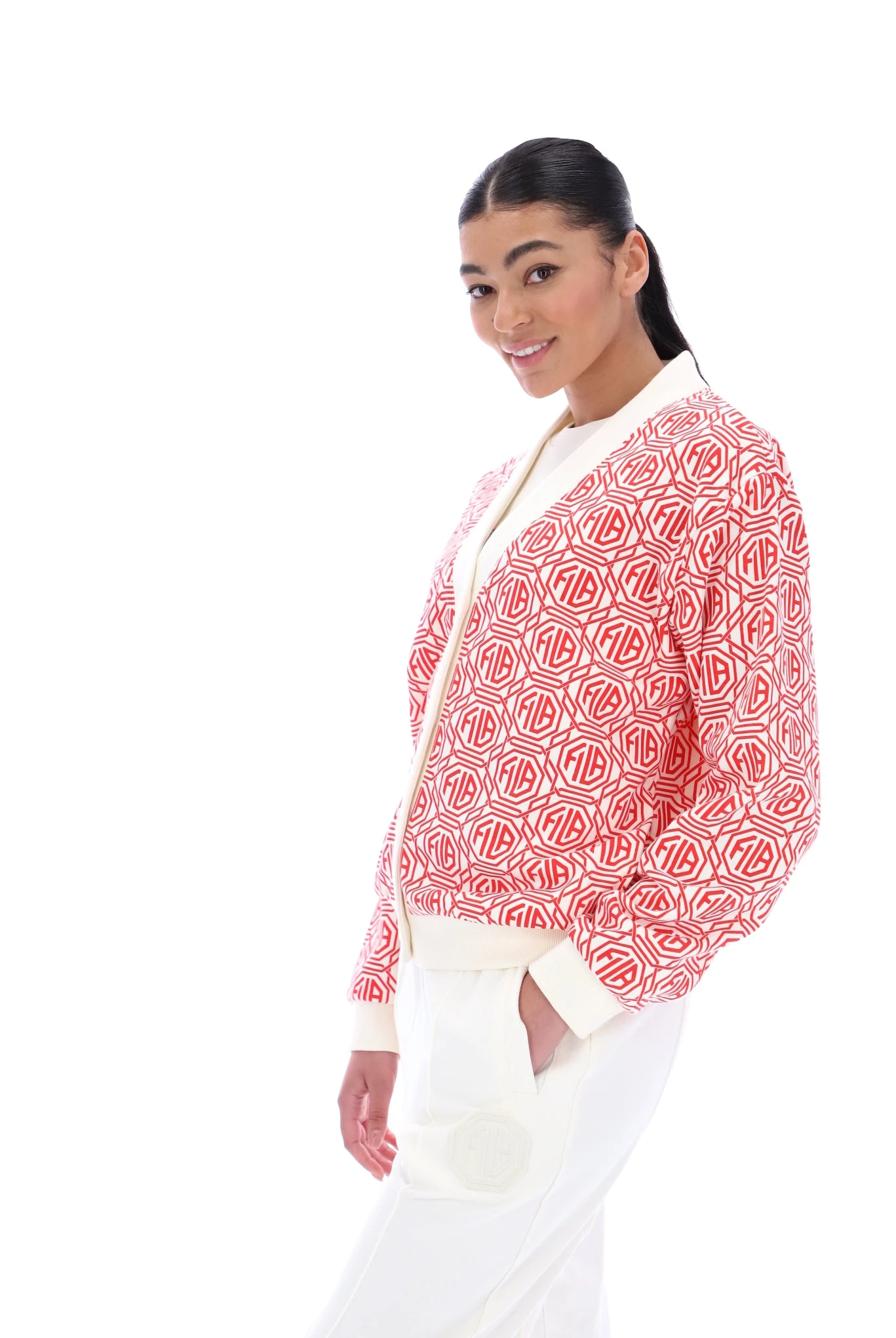 FILA Birch Oversized Cardigan 5 FILA Birch Oversized Cardigan - Image 5