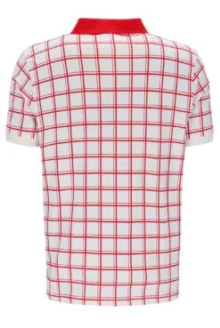 FILA Bobby Check Polo -Cheap US Modern Apparel Store BOBBY SS24MH024 130 02