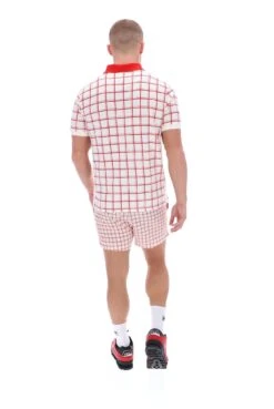 FILA Bobby Check Polo -Cheap US Modern Apparel Store BOBBY SS24MH024 130 17