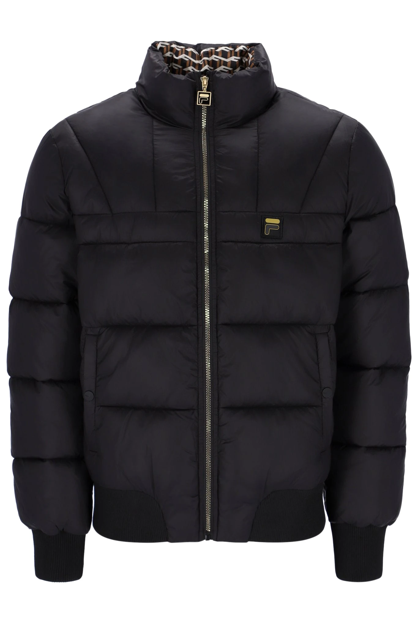 FILA Brando High Shine Puffer Jacket 2 FILA Brando High Shine Puffer Jacket - Image 2