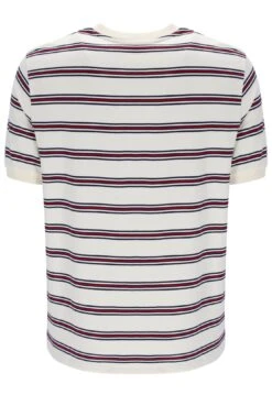 FILA Bruno Striped Ringer T-Shirt -Cheap US Modern Apparel Store BRUNO FW23MH001 130 02