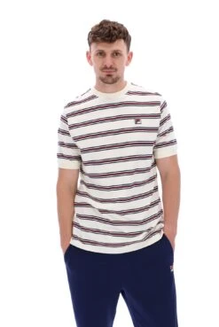 FILA Bruno Striped Ringer T-Shirt