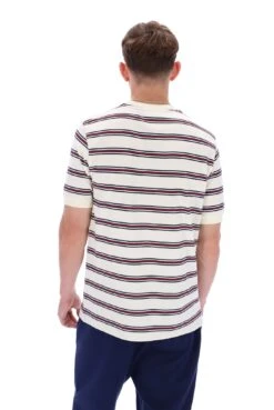 FILA Bruno Striped Ringer T-Shirt -Cheap US Modern Apparel Store BRUNO FW23MH001 130 40