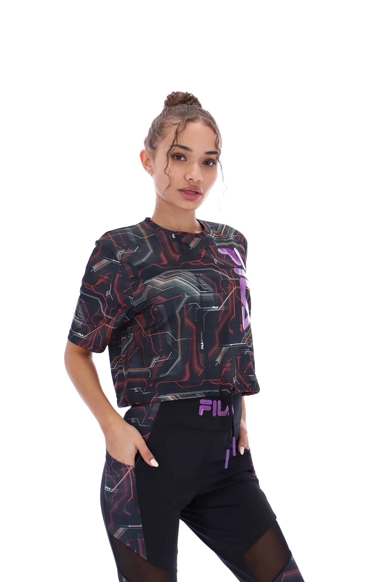 FILA Caitriona Circuit T-Shirt 2 FILA Caitriona Circuit T-Shirt - Image 2