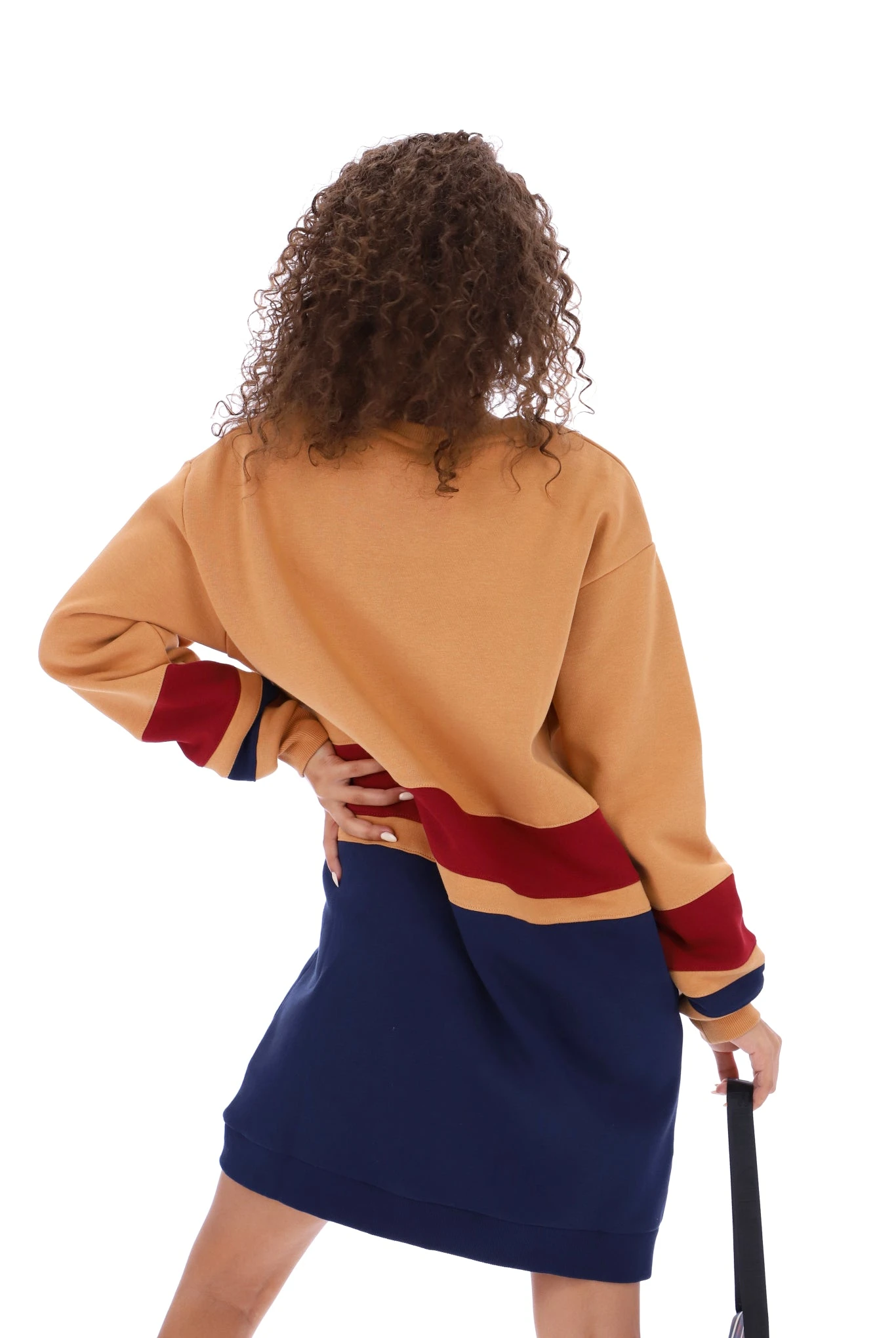 FILA Carmine Sweatshirt Dress 2 FILA Carmine Sweatshirt Dress - Image 2