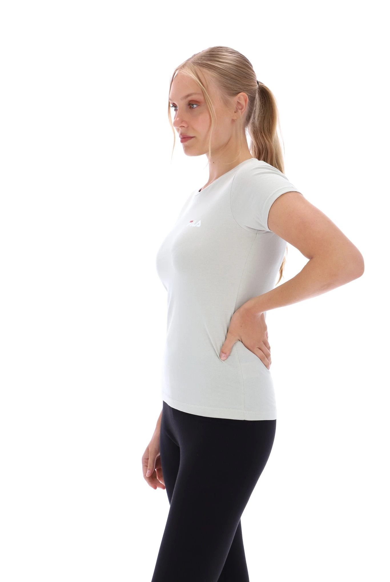 FILA Cecilia Classic Logo T-Shirt 2 FILA Cecilia Classic Logo T-Shirt - Image 2