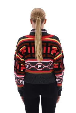 FILA Charlie Knitted Oversized Cardigan -Cheap US Modern Apparel Store CHARLIE F23WF031 194 36