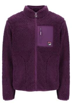 FILA Cormac Tonal Zip Through Fleece Jacket -Cheap US Modern Apparel Store CORMAC FW23MH048 552 01 1