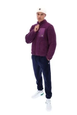 FILA Cormac Tonal Zip Through Fleece Jacket -Cheap US Modern Apparel Store CORMAC FW23MH048 552 10