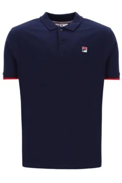 FILA Custom Tipped Polo -Cheap US Modern Apparel Store CUSTOM S22MH002 410 01