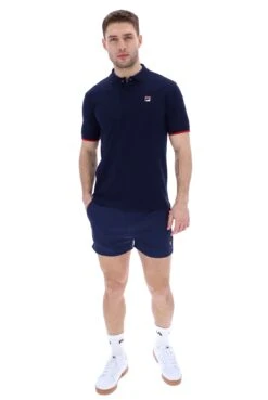 FILA Custom Tipped Polo -Cheap US Modern Apparel Store CUSTOM S22MH002 410 04