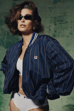 FILA Pinstripe Woven Settanta Jacket