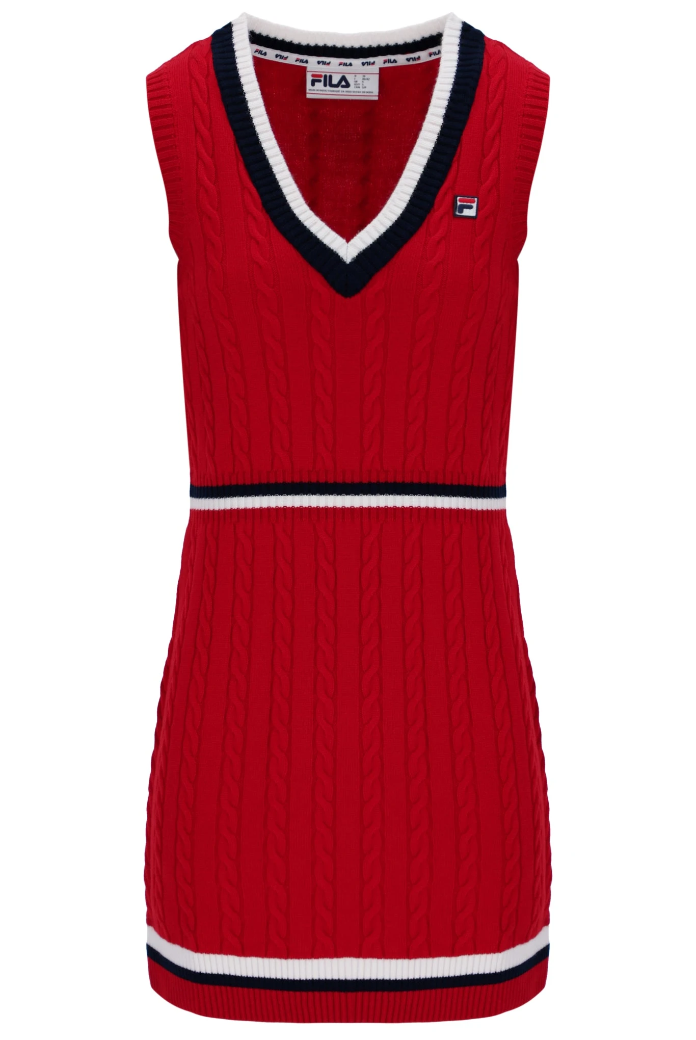FILA Darian Sweater Knit Dress 1 FILA Darian Sweater Knit Dress
