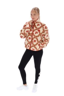 FILA Dawn Paneled Zip Through Fleece -Cheap US Modern Apparel Store DAWN F23WF035 371 10