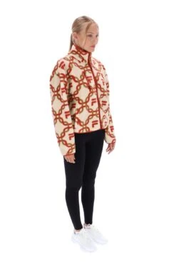 FILA Dawn Paneled Zip Through Fleece -Cheap US Modern Apparel Store DAWN F23WF035 371 12