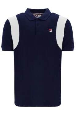 FILA Dawson Archive Tennis Inspired Polo 12 FILA Dawson Archive Tennis Inspired Polo -Cheap US Modern Apparel Store DAWSON F22MH015 410 01