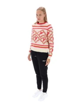 FILA Deana Knitted Crew Neck Sweater -Cheap US Modern Apparel Store DEANA F23WF033 371 11