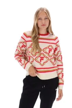 FILA Deana Knitted Crew Neck Sweater