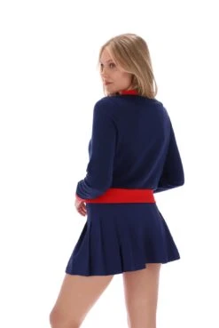 FILA Delila Cropped Fleece Cardigan -Cheap US Modern Apparel Store DELILA SS24WH003 410 50