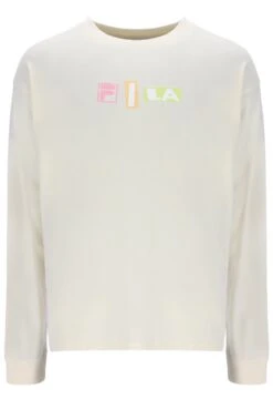 FILA Dylan Graphic Long Sleeve T-Shirt -Cheap US Modern Apparel Store DYLAN S23MF007 922 01