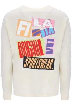 FILA Dylan Graphic Long Sleeve T-Shirt -Cheap US Modern Apparel Store DYLAN S23MF007 922 02