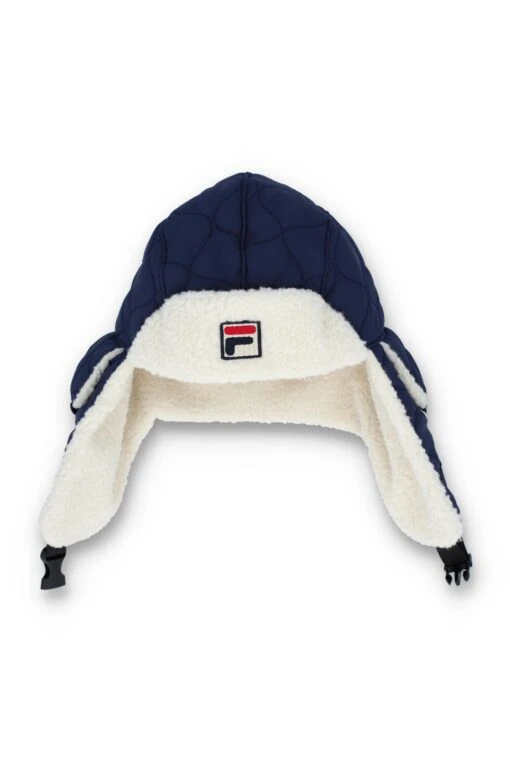 FILA Derk Quilted Trapper Hat -Cheap US Modern Apparel Store Derk FHXF23001 410 01