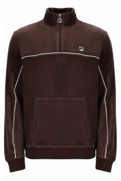 FILA Duke Velour 1/4 Zip With Piping 12 FILA Duke Velour 1/4 Zip With Piping -Cheap US Modern Apparel Store Duke F22MH025 206 01 5babf4b8 c2c4 4281 ae34 411d65f13262