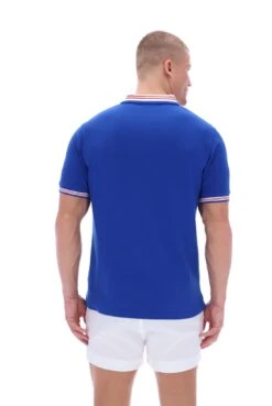 FILA Faraz Tipped Rib Polo -Cheap US Modern Apparel Store FARAZ S23MH002 490 49