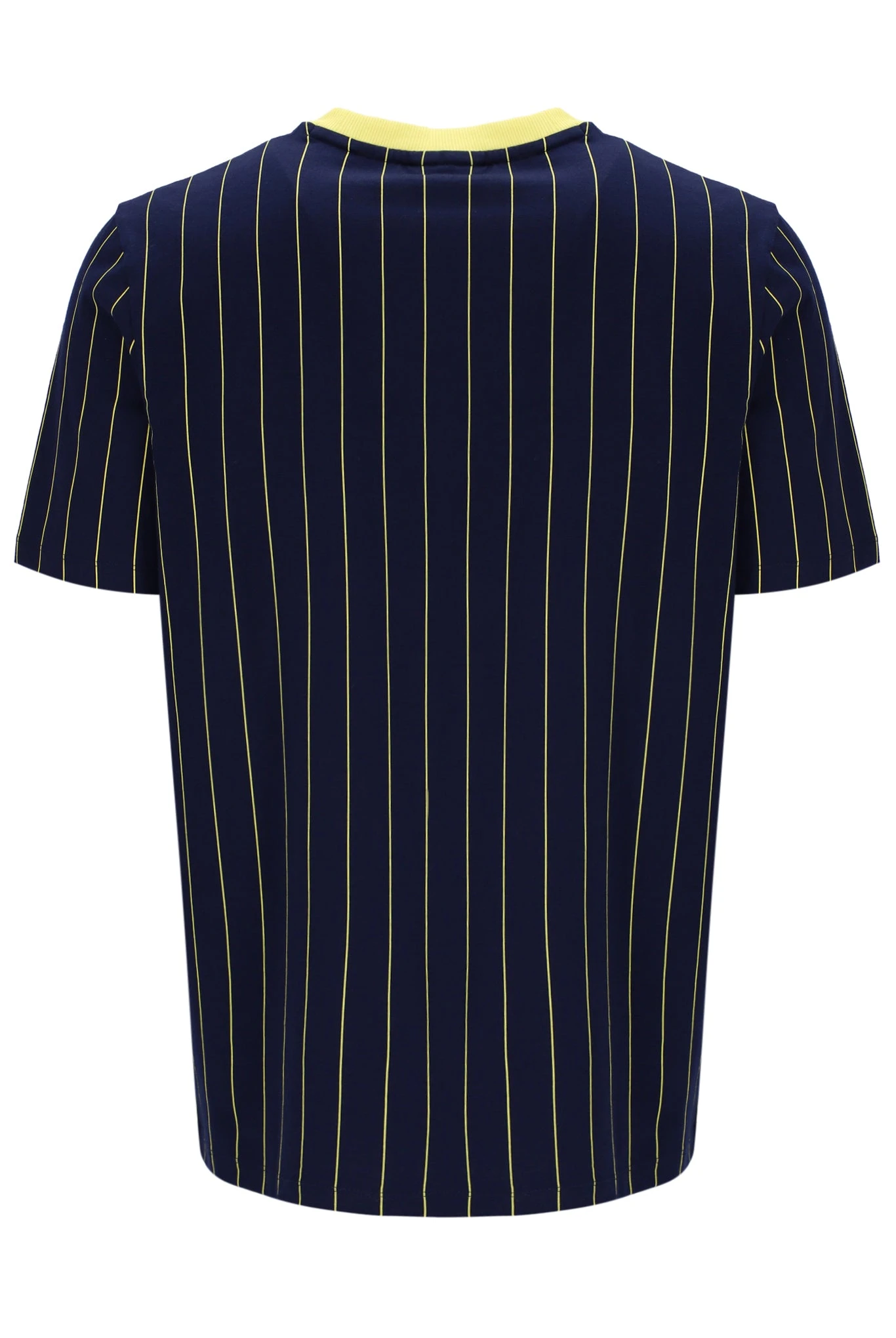 FILA Fionn Pin Striped T-Shirt With Contrast Collar 3 FILA Fionn Pin Striped T-Shirt With Contrast Collar - Image 3