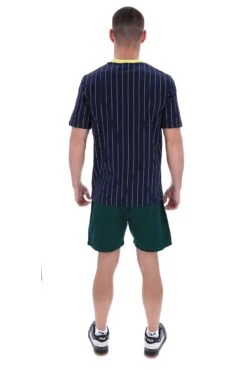 FILA Fionn Pin Striped T-Shirt With Contrast Collar 13 FILA Fionn Pin Striped T-Shirt With Contrast Collar -Cheap US Modern Apparel Store FIONN S23MH001 410 10