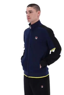 FILA Fischer Colour Blocked Track Jacket -Cheap US Modern Apparel Store FISCHER S23MH004 410 20