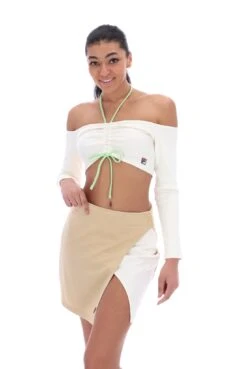 FILA Frankie Long Sleeve Crop Top